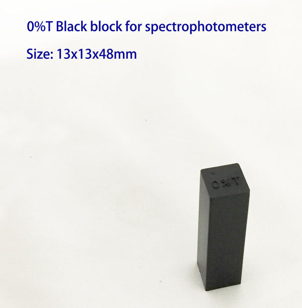 0%T Black Block for Spectrophotometers S-134