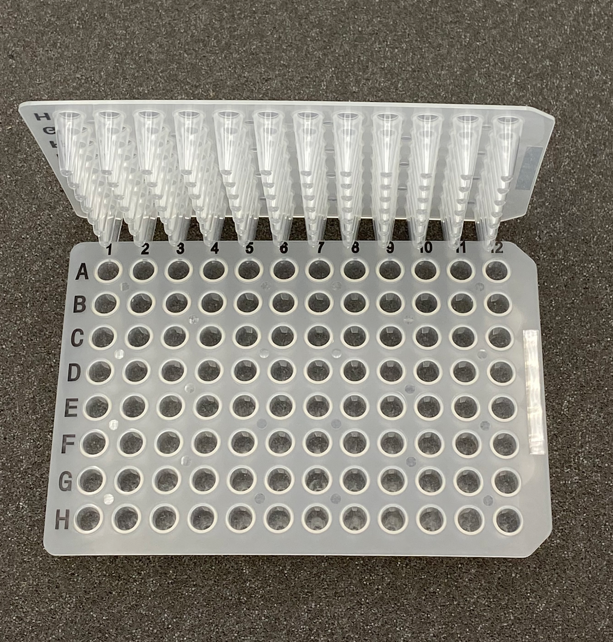 96 Well PCR/qPCR Plates, 0.1ml, Non Skirted, Clear, for ABI StepOne Plus, ABI 7500 Fast, QuantStudio 0.1ml