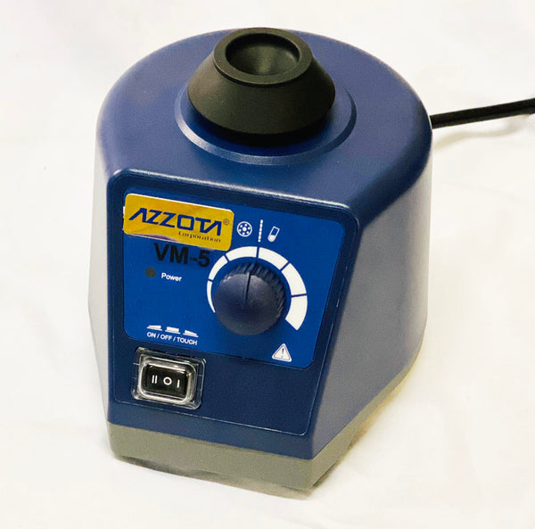 Azzota® Variable Speed Vortex Mixer, 0 to 2500 rpm, Continuous or Touch operation