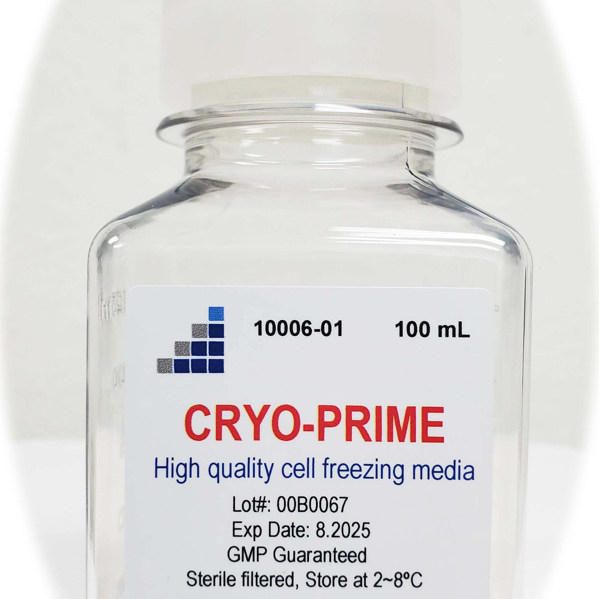 Cryo Prime Celltissue Freeze Media Sterile Filtered 100ml 2572