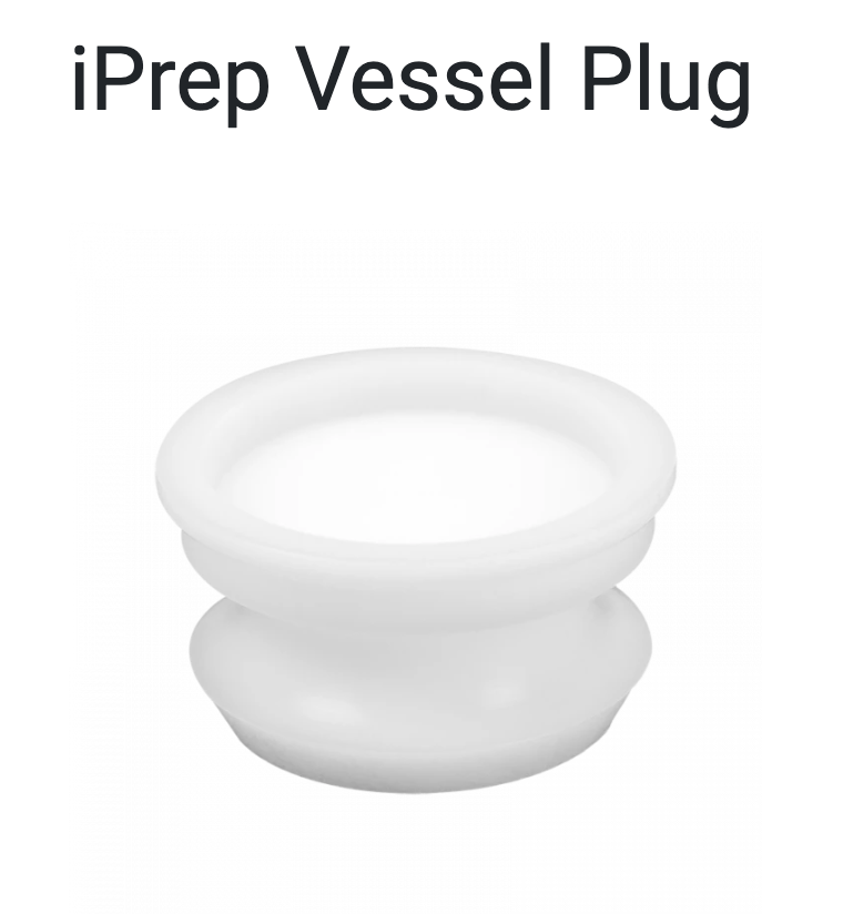 Replacement Parts equivalent to CEM 404730, iPrep Vessel Plug