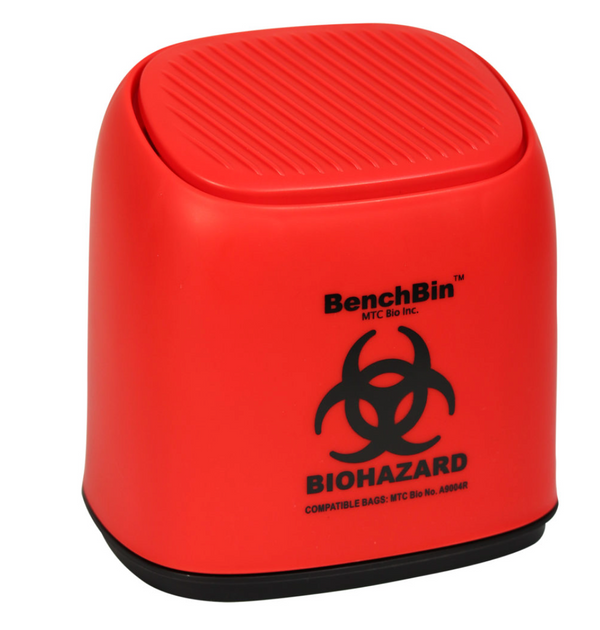 MTC Bio BenchBin 3L Benchtop Biohazard Bin