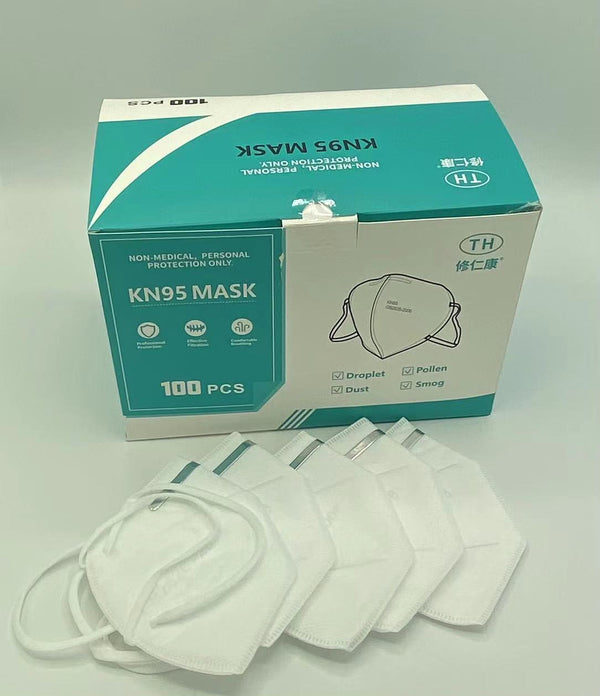 KN95 Foldable Mask, FDA Certificated, 100/pk