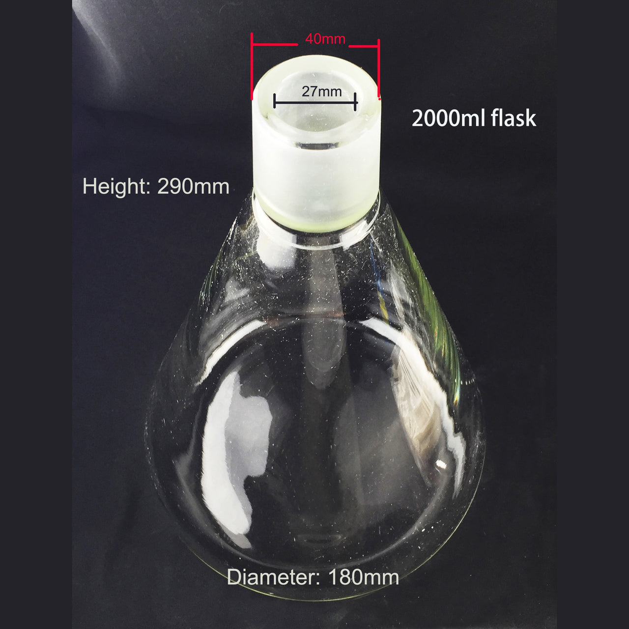 2L Glass Filter Flask for the Azzota Filtration Apparatus