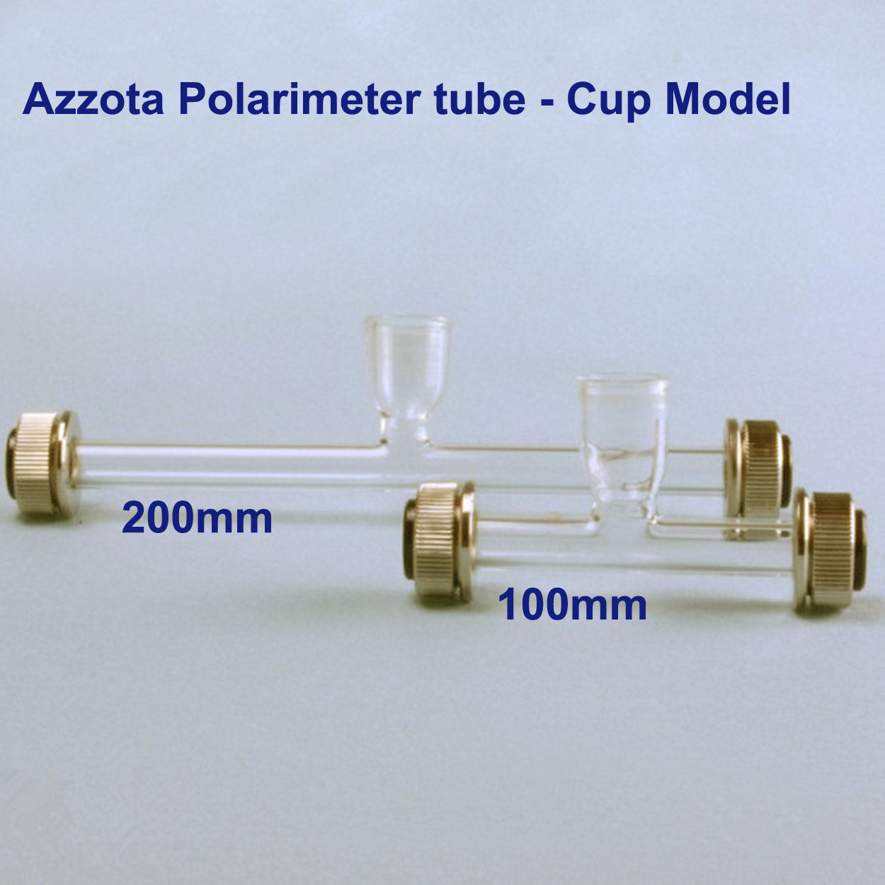 Polarimeter tube - cup model