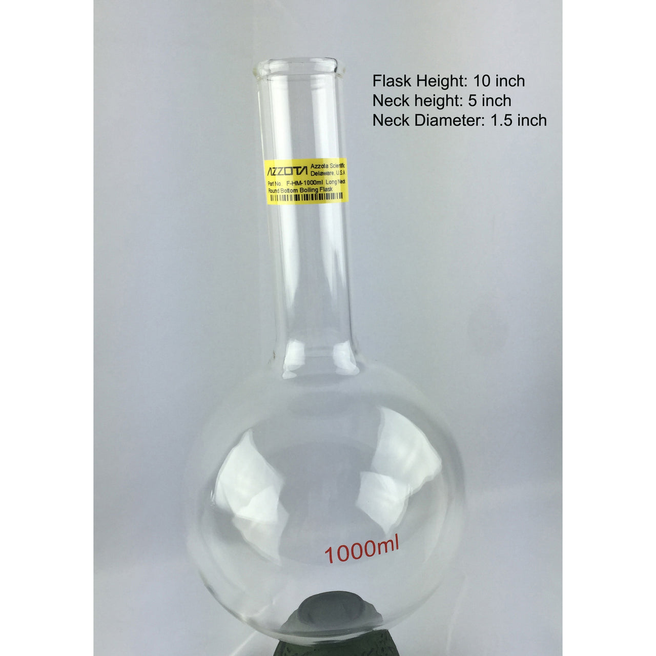 Round bottom flask 1000ml suit for heating mental
