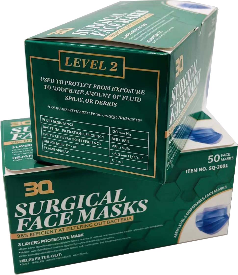 FDA Approved Level II Level 2 Surgical Masks – www.labshops.com