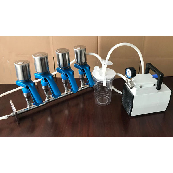 Azzota® Vacuum Filtration Manifold System, 4-Branch