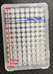 Azzota Filtered Sterile pipette Tips, 1000ul, Sterile, Clear, 96 tips per rack, 4800/case