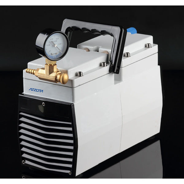 Azzota® Vacuum Pump, double head, 60L/min – www.labshops.com