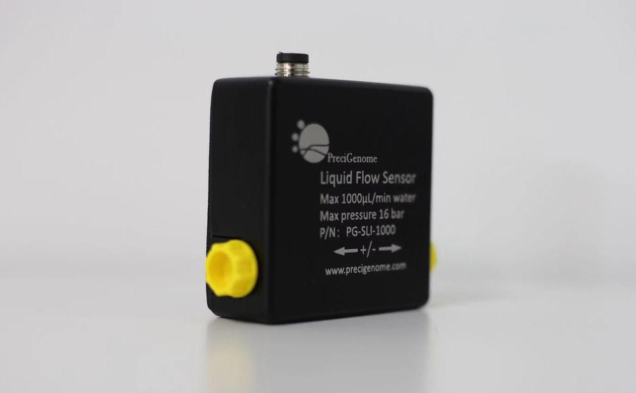 PreciGenome Liquid Flow Sensor, Max Range 1000ul/min
