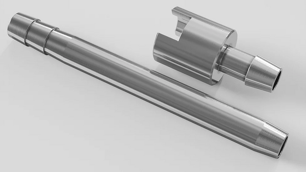 Stainless Steel Dispensing Nozzle & Feeding Tube Sinker