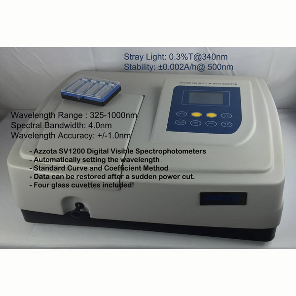 SV1200 Digital Visible Spectrophotometer