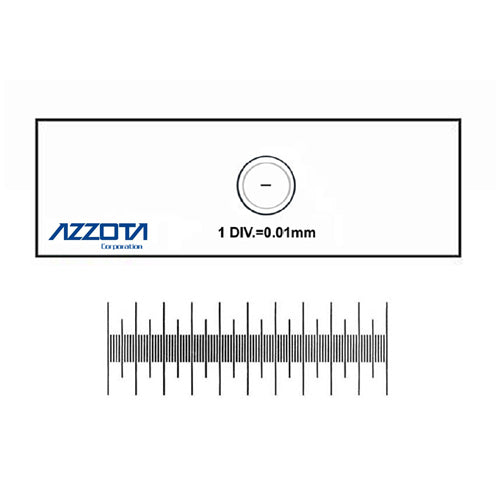 Microchronometer Slide TS-M1 Stage Micrometers Slide, Horizontal (High Clear) | Labshops.com ...