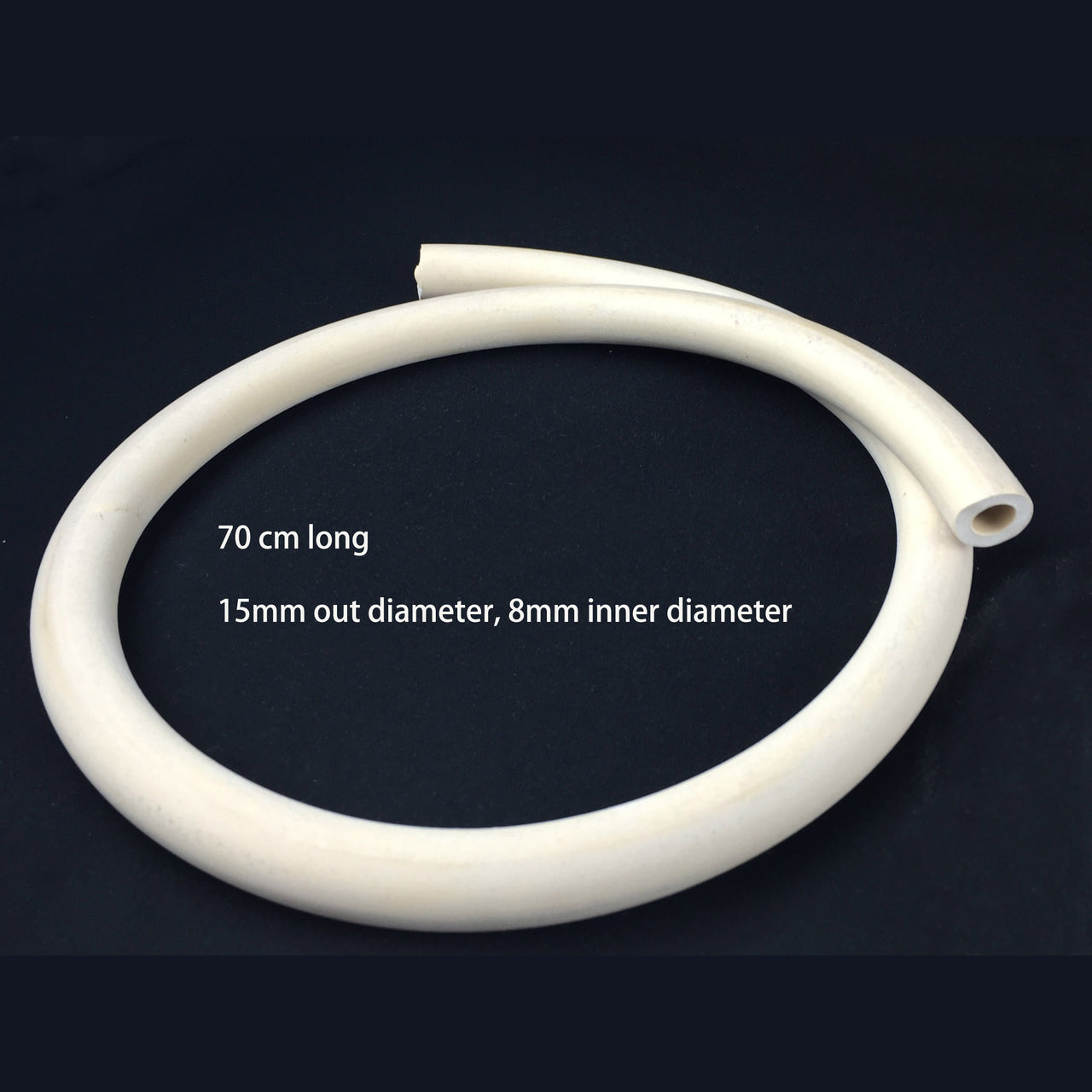 Replacement rubber tube for filtration apparatus 70mm long 15mm out diameter and 8mm inner diameter